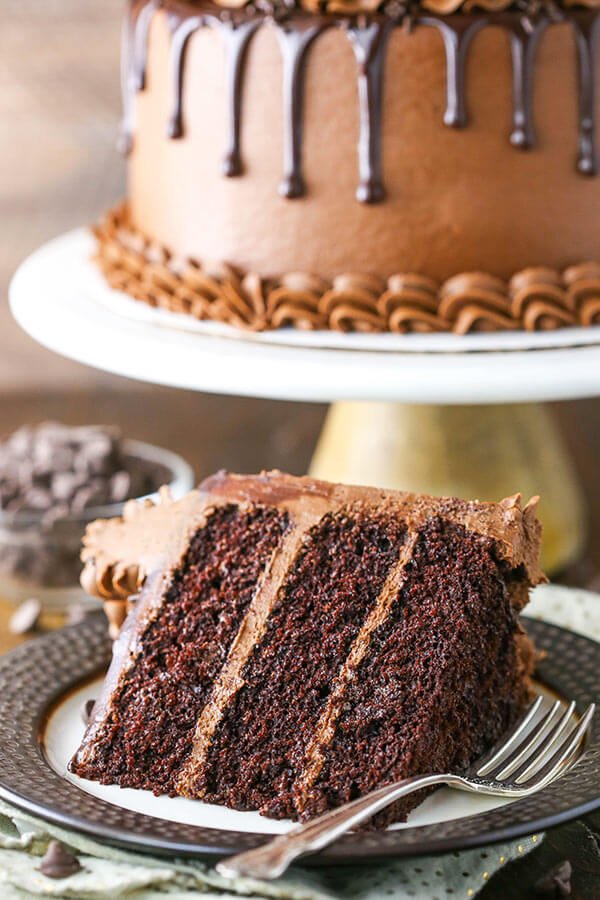 35个最佳蛋糕食谱-巧克力蛋糕。