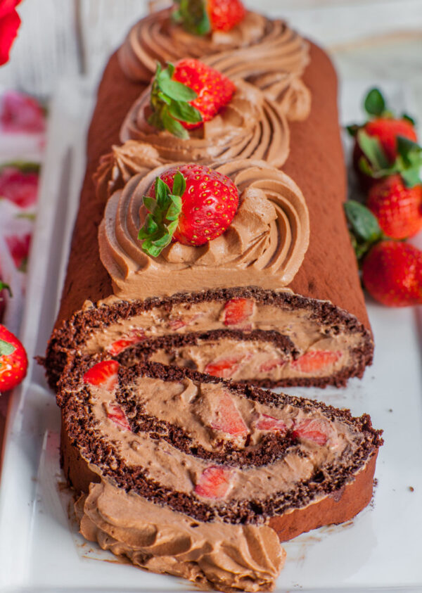 35个最好的蛋糕食谱- nutella和草莓。