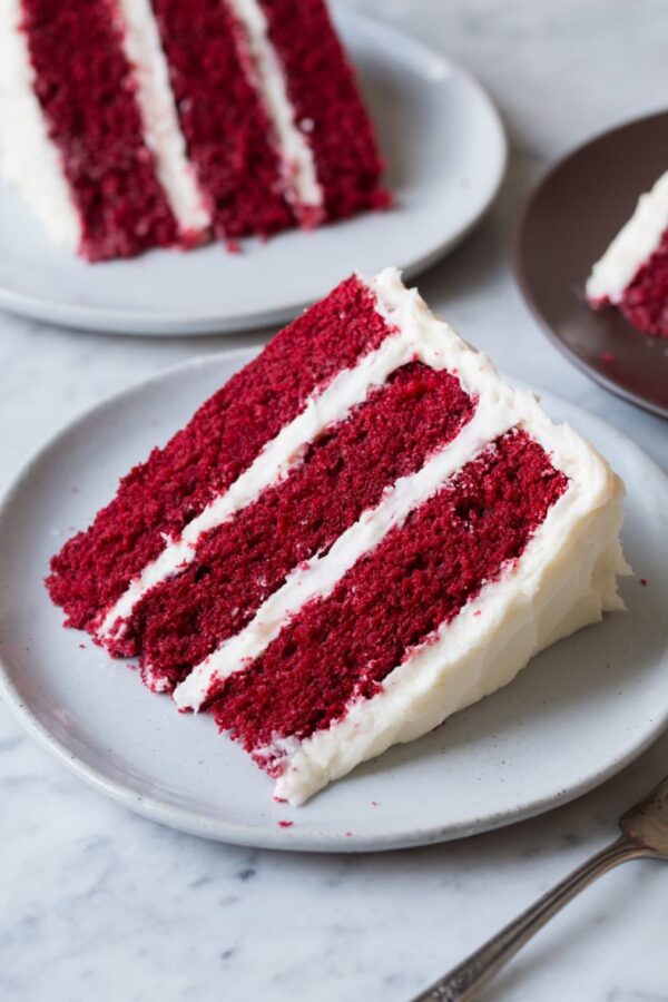 35个最好的蛋糕食谱-红丝绒。
