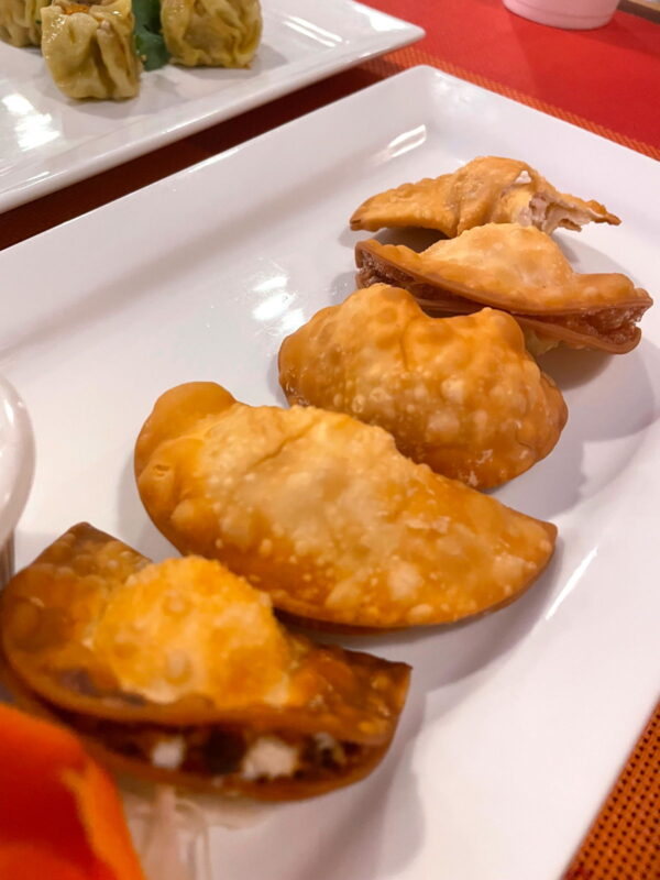 泰国Zapp餐厅的炸饺子。