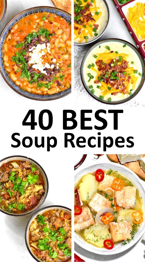 40个最好的汤食谱。