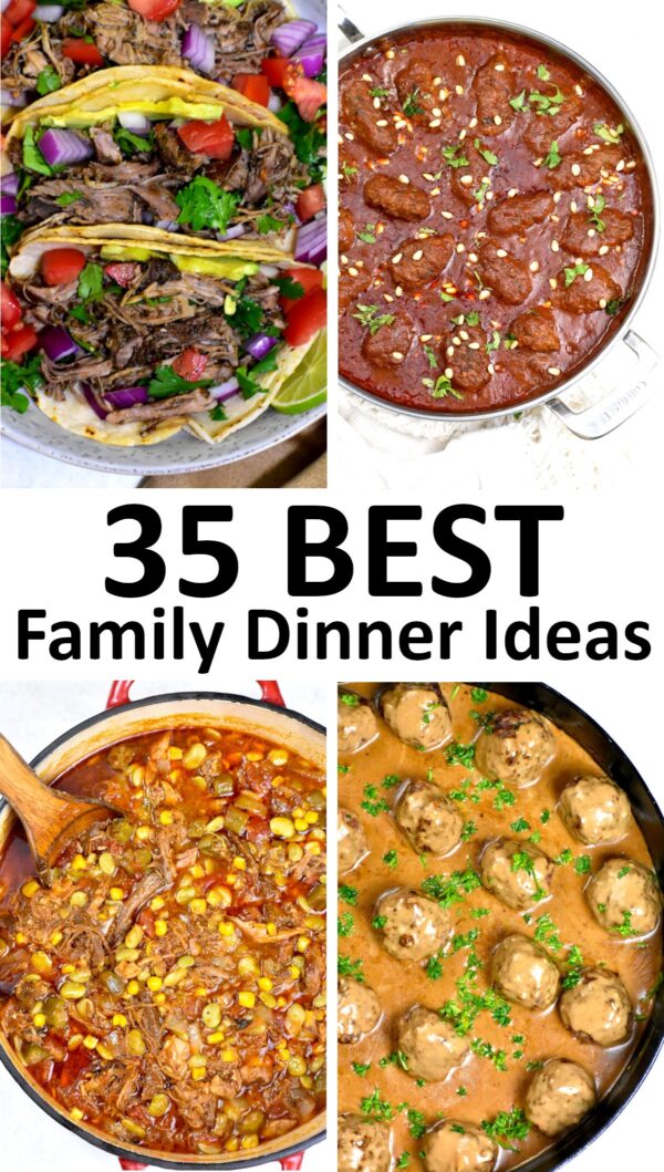 35个最好的家庭晚餐主意。