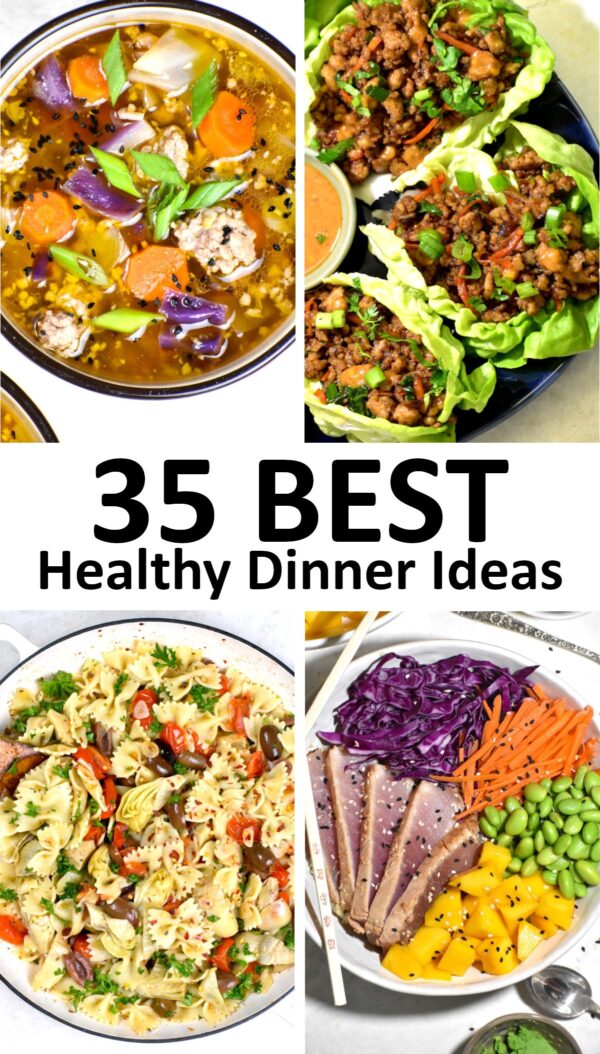 35个最好的健康晚餐主意。