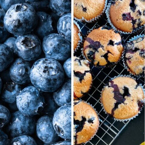 蓝莓食谱的特色图像后。