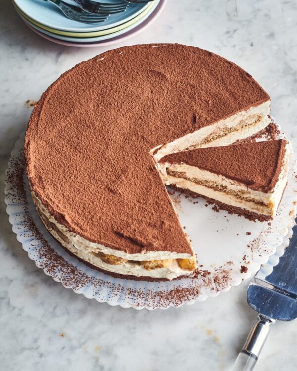 40个最佳甜点食谱-提拉米苏芝士蛋糕。