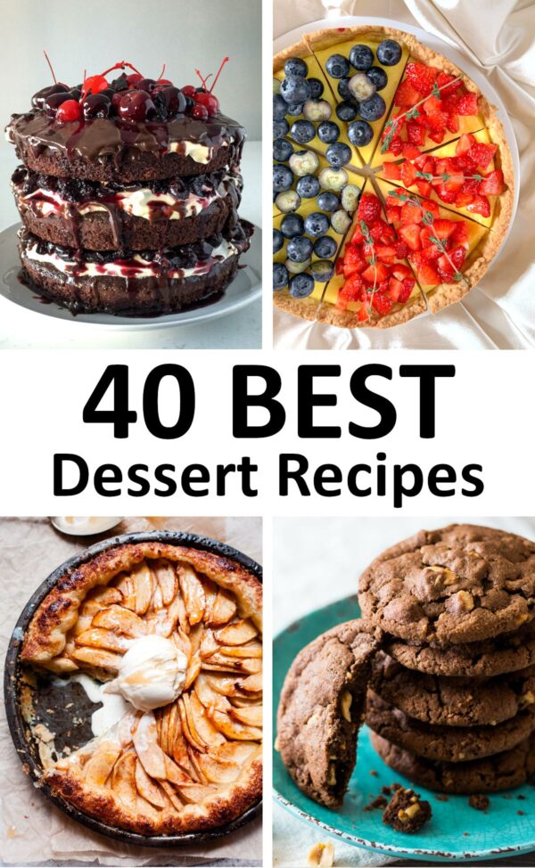 40个最佳甜点食谱。