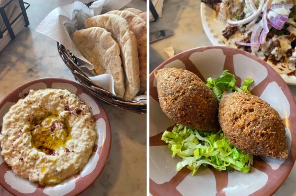 一些黎巴嫩食物。