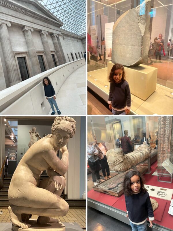 伦敦必做之事-大英博物馆内不同的展览